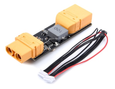 APM / PIXHAWK Flight Control Galvanometer Voltage Power Module with Amass XT90 Plug Support 2~10S Lipo for RC FPV