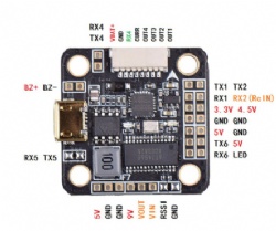 F7-XSD F7 Flight Controller Board 2-6S Built-in OSD 5V/2A 9V/3A BEC for Micro Mini 130mm 150mm FPV Racing Drone RC Models