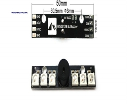Matek WS2812B LED & 5V Buzzer 6 RGB Chips