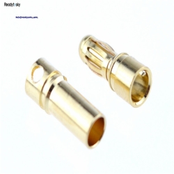 Readytosky 4mm Male&Female Gold Bullet Banana Connector