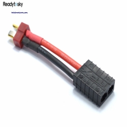 Female Traxxas to Male T Plug Adapter With 14AWG Wire