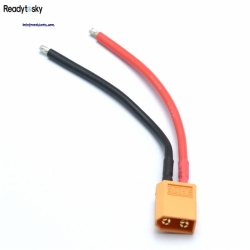 XT60 Male Connector With 10CM 14AWG Silicone Wire Cable