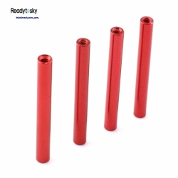 M3*30mm / M3*35mm / M3*37mm Red Aluminum Standoff With Mini Quadcopter Rubber Feet