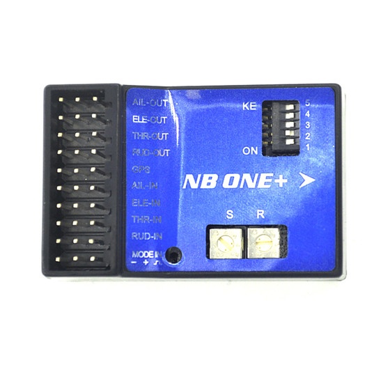 NEW NB One 32 Bit Flight Controller Built-in 6-Axis Gyro with Altitude Hold Mode + GPS Module for FPV RC Fixed wing