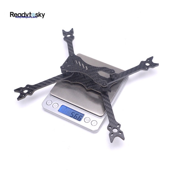 HANTU 5 Inch 210mm 210 pure carbon fiber frame kit with 4mm arm 3D ...