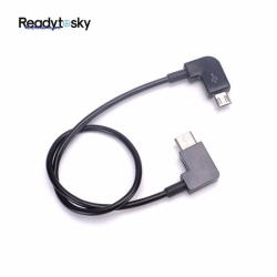 Data Cable For DJI Spark MAVIC Pro Remote Control Micro USB to Lighting/type C/Micro USB Adapter line for iPhone iPad xiaomi