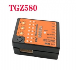 TGZ580 3-Axis Gyro' FBL Altitude Control Smart Flight System For T-Rex 250-800 RC Helicopter