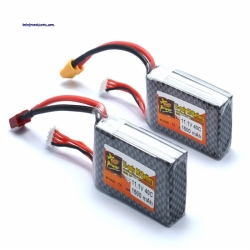 Readytosk ZOP Power 3S 11.1V 40C 1500mAh Lipo battery y