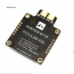 Matek FCHUB-6S Hub Power Distribution Board Built-in 5V & 10V BEC & 184A Current Sensor